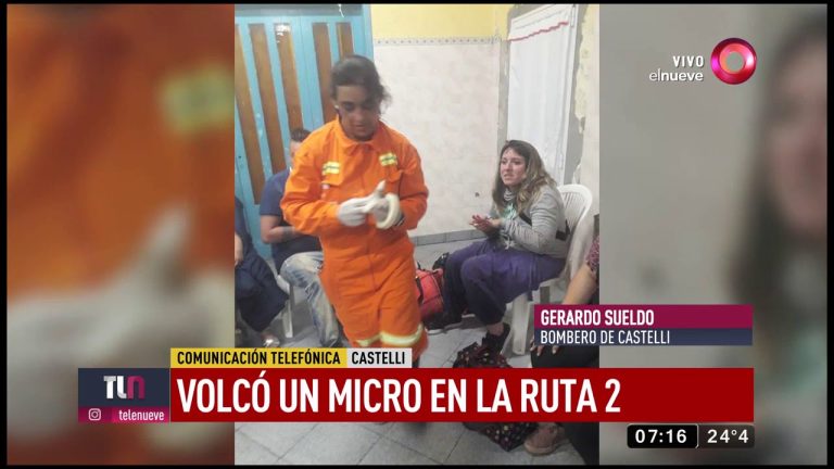 Tr&aacute;gico accidente en la ruta 2: fallecimiento de un joven de 29 a&ntilde;os tras m&uacute;ltiple colisi&oacute;n cerca de Castelli